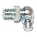 Midwest Fastener 6mm-1.0 x 10mm x 18mm Zinc Plated Steel Coarse Thread 90 Degree Angle Grease Fittings 8PK 67163